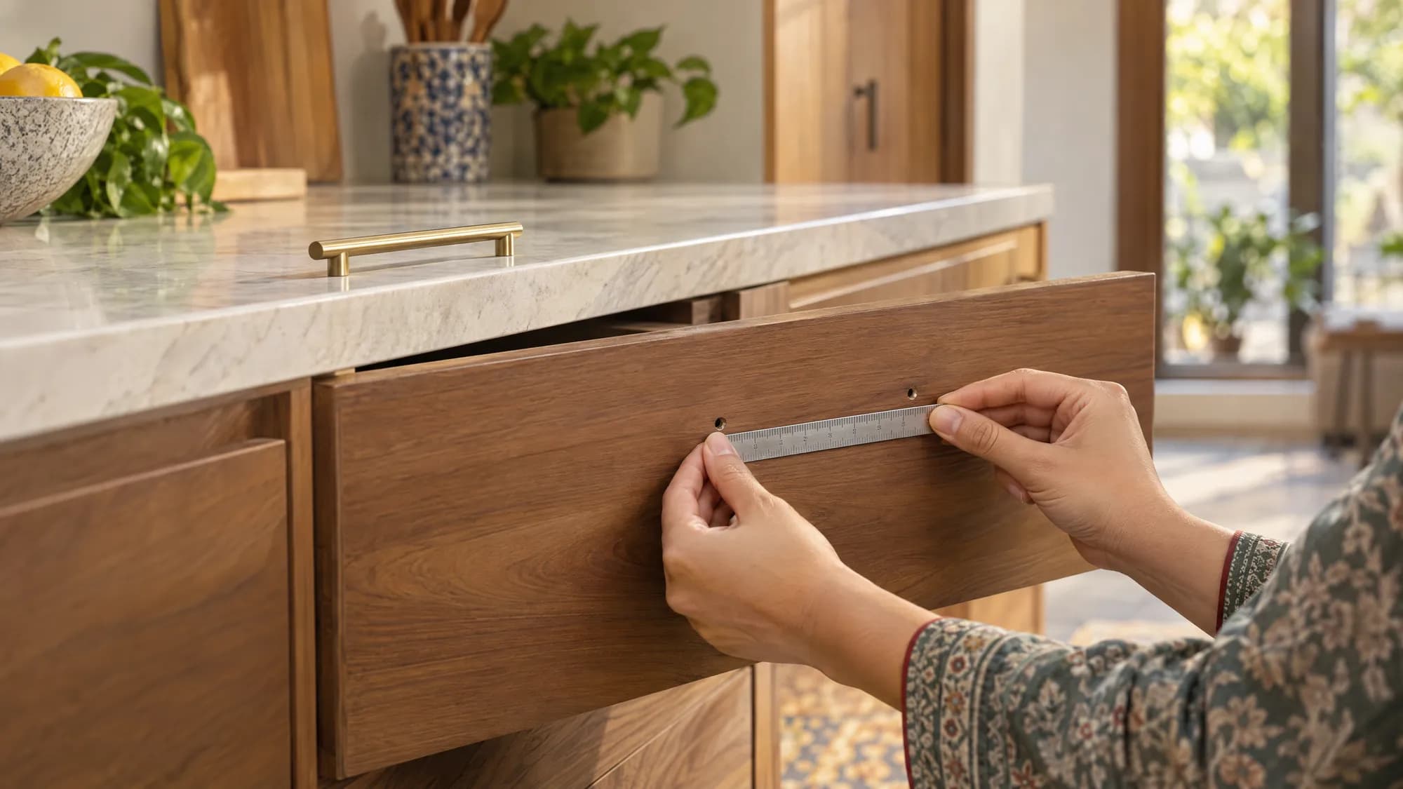 How to Measure Cabinet Pulls Before You Replace Them
