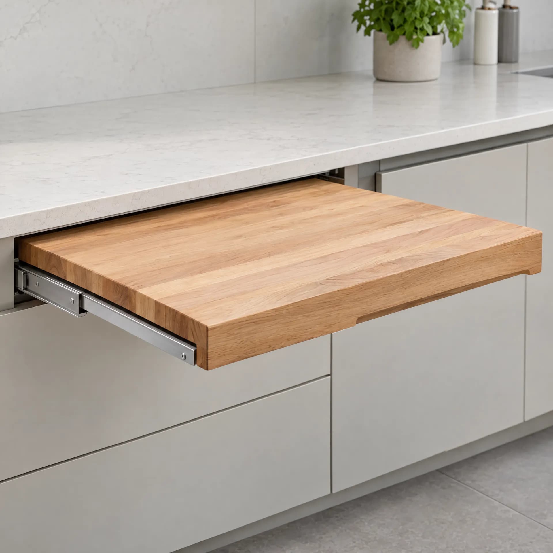 Pull-Out Functional Chopping Board, 90 cm, Code S-2159 (864 x 500 x 85 mm) - View 1