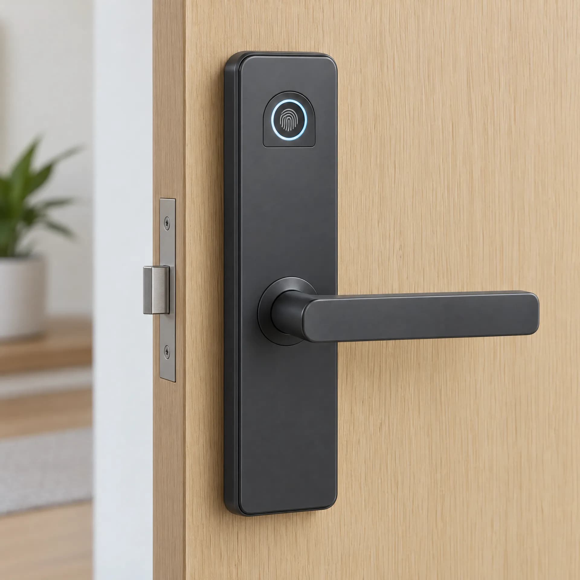 Okasha Smart Elite Series Biometric Fingerprint Door Lock - E2 (Without Face Recognition) - View 1